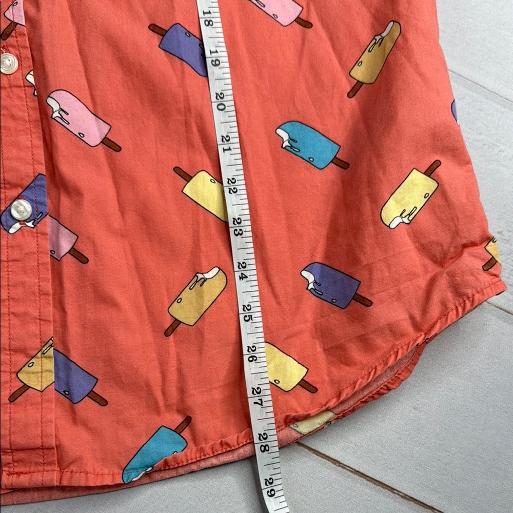 21 Men Casual Button Down Short Sleeve Shirt Vibrant Popsicle Design Size Large - Picture 6 of 6